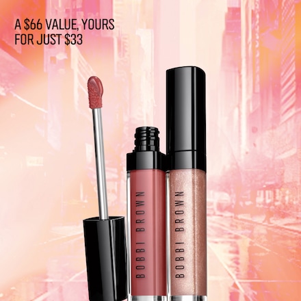 Crushed Oil-Infused Tinted Lip Gloss Duo