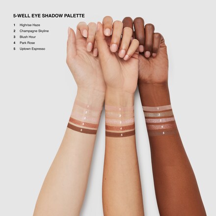 Eyeshadow Palette and Kajal Eyeliner Makeup Set